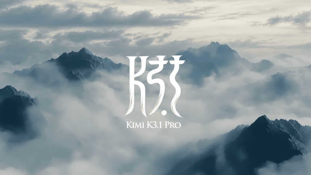 Kimi K3.1 Pro launch artwork from Moonshot AI